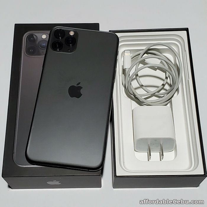 1st picture of Apple iPhone 11 Pro Max - 256GB - Space Gray (Unlocked) , For Sale in Cebu, Philippines