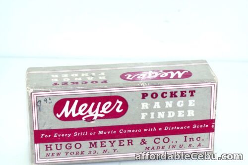 1st picture of Vtg Hugo Meyer Pocket Range Finder Camera M-3 Focus Distance Scale Case Box For Sale in Cebu, Philippines