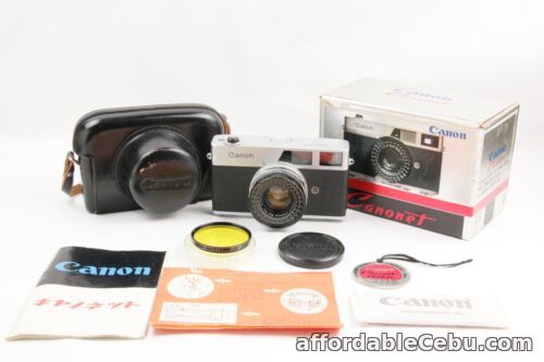 1st picture of "CLA'd / GOOD" Canon Canonet 1st MODEL Rangefinder Film Camera 45mm f/1.9 Lens For Sale in Cebu, Philippines
