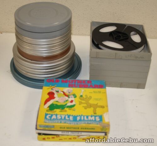 1st picture of 8MM MOVIE REELS, CANS AND 3 FILMS For Sale in Cebu, Philippines