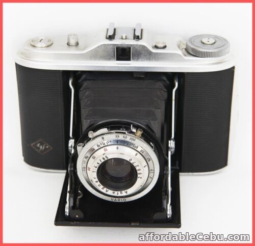 1st picture of Vintage AGFA ISOLETTE I FOLDING MEDIUM FORMAT Angner 1:4.5 / 85 mm camera VARIO For Sale in Cebu, Philippines