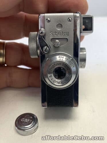 1st picture of Steky Model III Subminiature Camera w/ 25mm 3.5 Stekinar Anastigmat For Sale in Cebu, Philippines