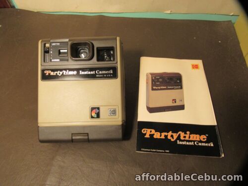 1st picture of Vintage Kodak Partytime Instant Camera Retro USA w owners manual For Sale in Cebu, Philippines