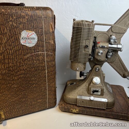 1st picture of Vintage Keystone Regal K109 8mm Movie Projector W/Case Un-tested For Sale in Cebu, Philippines