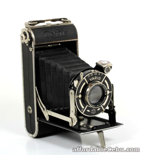 1st picture of Vintage Certix Model A Folding Camera w/Schneider Radionar 10.5cm f/4.5 Lens For Sale in Cebu, Philippines