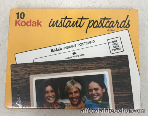 1st picture of NEW Vintage Kodak Camera Instant Postcards Vintage Sealed Pack Polaroid Film For Sale in Cebu, Philippines