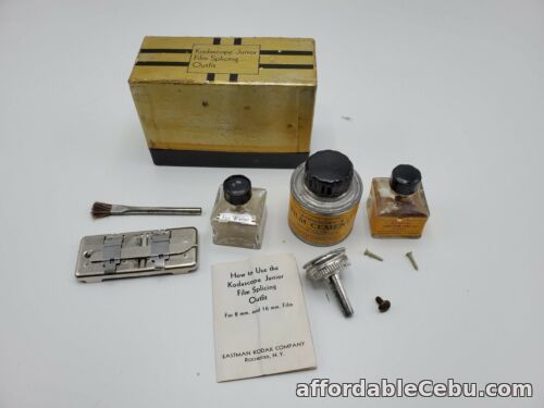 1st picture of Vintage Kodak Kodascope Junior Film Splicing Outfit w/ Box & Instructions For Sale in Cebu, Philippines