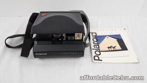 1st picture of Polaroid Spectre SE Instant Film Camera w/ Manual - ca 1980, Vintage, Black For Sale in Cebu, Philippines