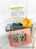 ARGUS M3 Vintage Film Movie Camera 3 TURRET LENS, owner manual, FILM, CASE.