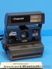 Vintage Polaroid 600 One Step Flash Instant Camera & Strap with box.