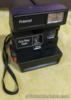 Vintage Polaroid One Step Flash 600 Instant Film Camera with Strap