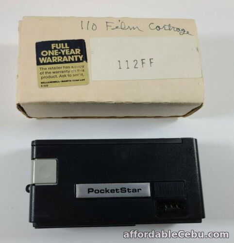 1st picture of Vintage Bell & Howell Pocket Star  110 Film Camera PocketStar *Untested* For Sale in Cebu, Philippines