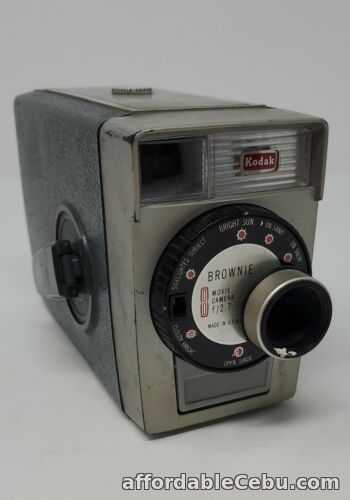 1st picture of VINTAGE-Kodak Brownie 8 movie camera f/2.7 Untested. For Sale in Cebu, Philippines