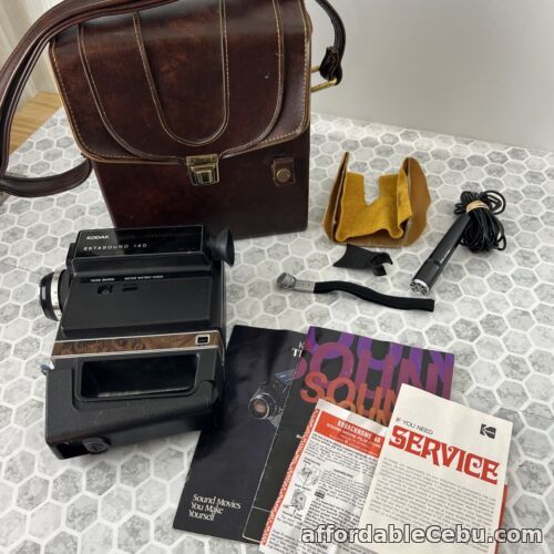 1st picture of Kodak Ektasound 140 Movie Camera with Case Accessories Manuals Untested For Sale in Cebu, Philippines