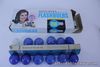 Vintage Lot of 12 Flashbulbs Blue & White
