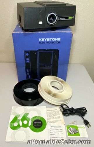 1st picture of Vintage Keystone 35MM Slide Projector 660 - TESTED & WORKING For Sale in Cebu, Philippines