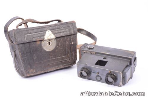 1st picture of Camera Stereo Verascope Model Simplified 1908 Format 45x107. J.Richard For Sale in Cebu, Philippines