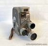 Vintage Keystone K26 - 8 mm Movie Camera 3 Lens Turret  with Wrist Strap.