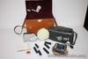 Polaroid Model 130 Land Camera Vintage Lens Shutter Diffuser w/Case and extras