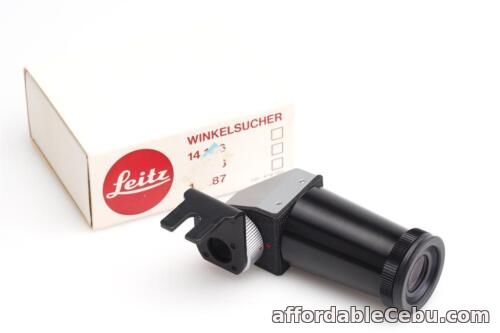 1st picture of Leitz Leica Angle Finder With Box (1674933883) For Sale in Cebu, Philippines
