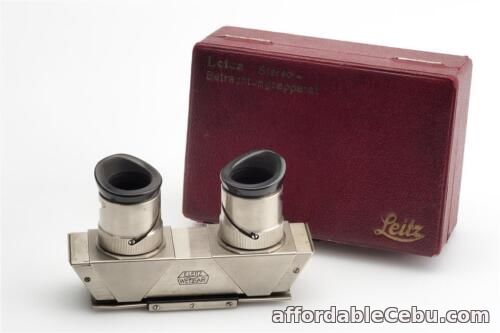1st picture of Leitz Leica Votra Stereo Viewer Nickel With Box (1674926261) For Sale in Cebu, Philippines