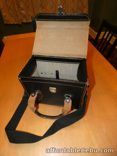 1st picture of TOWER CAMERA LEATHER LARGE CASE - VINTAGE - WITH STRAP For Sale in Cebu, Philippines