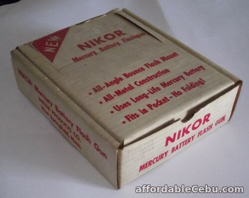 1st picture of RARE NIB Vintage Nikor Mercury Battery Flash Gun Camera Accessory NO BATTERY For Sale in Cebu, Philippines
