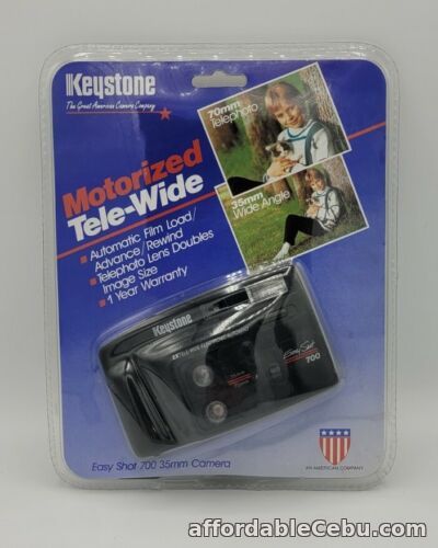 1st picture of KEYSTONE Camera EASY SHOT 700 35mm FILM 2x Telewide Autowind Brand New Sealed For Sale in Cebu, Philippines