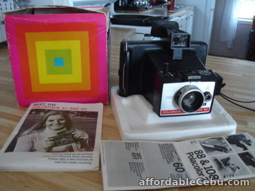 1st picture of Vintage POLAROID COLORPACK 80 LAND CAMERA WITH box! For Sale in Cebu, Philippines