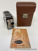 KODAK BROWNIE 8mm Vintage Movie Camera Cine Ektanon f/2.7 13mm w/ Case & Manual