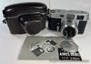 Aires 35 IIIC 35mm Rangefinder Film Camera w/ 4.5cm F1.9 Lens & Leather Case