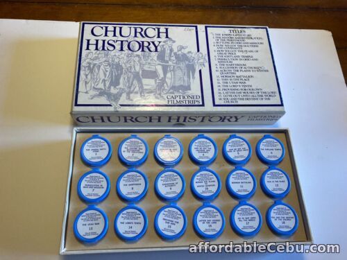 1st picture of Rare Vintage Church History 18 Filmstrip LDS Latter-day Saints For Sale in Cebu, Philippines
