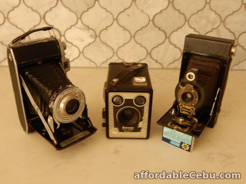 1st picture of Vintage Cameras Brownie Box, Autographic Brownie, Sterling II Anaston For Sale in Cebu, Philippines