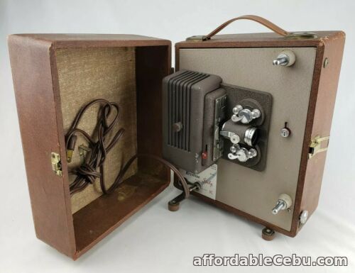 1st picture of Vintage Keystone Sixty 8mm Film Projector In Original Case Tested & Working For Sale in Cebu, Philippines