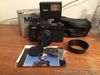 VTG MINOTEX 2000 35mm CAMERA With LENS HOOD, CASE, ORIGINAL BOX AND ROLLEY FLASH