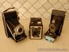 Vintage Cameras Brownie Box, Autographic Brownie, Sterling II Anaston