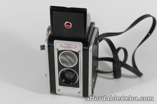 1st picture of Vintage Kodak Duaflex II Camera Black f:8 72mm Uses 620 Film with Original Strap For Sale in Cebu, Philippines