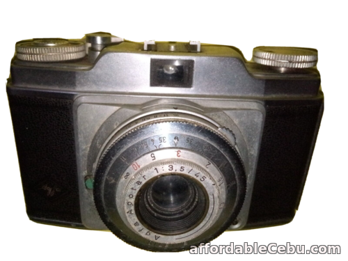 1st picture of AGFA SILETTE 35mm FILM VIEWFINDER CAMERA AGFA APOTAR 45mm f 3.5  Germany 1950 For Sale in Cebu, Philippines