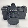 Vintage WESTON WX-7 35MM Film Toy Camera with Case, Manual, and Box