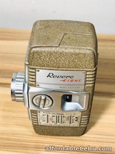 1st picture of VINTAGE REVERE EIGHT 55 MOVIE CAMERA -- READ FULL DESCRIPTION! For Sale in Cebu, Philippines