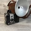 Kodak Brownie Hawkeye Outfit Flash Model Camera w/ Flash, Manual & Bag Untested
