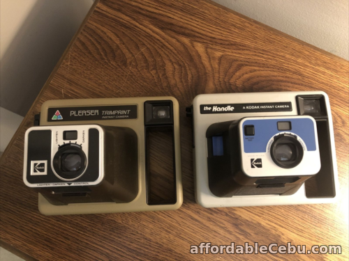 1st picture of Vintage Instant Cameras - Kodak Pleaser Trimprint & The Handle Untested For Sale in Cebu, Philippines