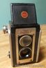 Vintage Antique Kodak Duaflex II 2  Camera 620 Film Black Kodet Lens