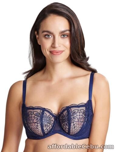 1st picture of Panache Alexandra Balcony Bra 10091 Underwired Non-Padded Semi Sheer Lingerie For Sale in Cebu, Philippines