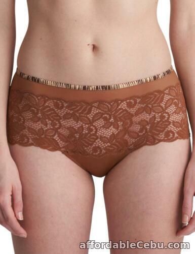 1st picture of Marie Jo Amalie Shorts Brief 0502543 Luxury Lace Knickers Bronzo D Oro For Sale in Cebu, Philippines