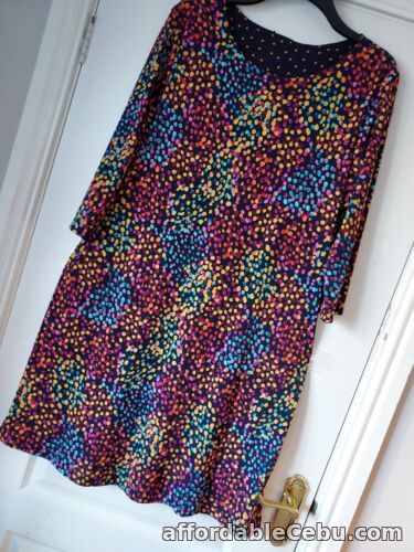 1st picture of GORGEOUS REVERSIBLE FLOWY DRESS SIZE 18/20 VERY COLORFUL SO VERSATILE SO SOFT For Sale in Cebu, Philippines