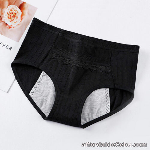 1st picture of Womens LeakProof Period Knickers Cotton Panties Menstrual Underwear with Pocket For Sale in Cebu, Philippines