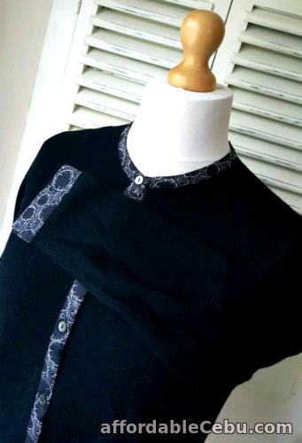 1st picture of BNWT Liberty of London Black Print Button Cardigan (L) RRP £215 For Sale in Cebu, Philippines