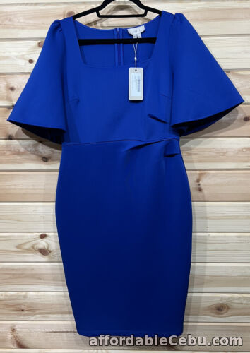 1st picture of BNWT Coast 14 Cobalt Blue Dress Short Flare Sleeves Occasion For Sale in Cebu, Philippines