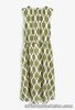 NEXT Green Geo Print Sleeveless Column Midi Dress Size 14 BNWT RRP £38 Party #